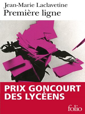cover image of Première ligne